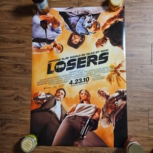 The Losers 2010 Promo Movie Poster 27x40 Idris Elba, Zoe Saldaña, JD Morgan